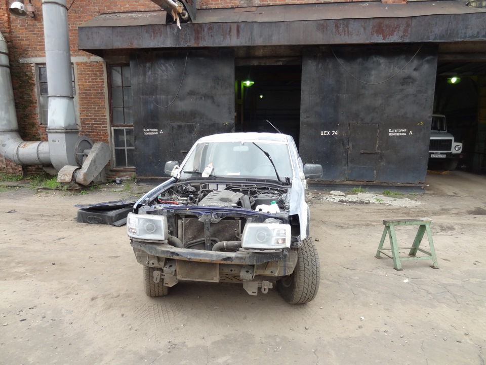 Покраска авто раптором — Ford Ranger (2G), 2,5 л, 2007 года | тюнинг ...