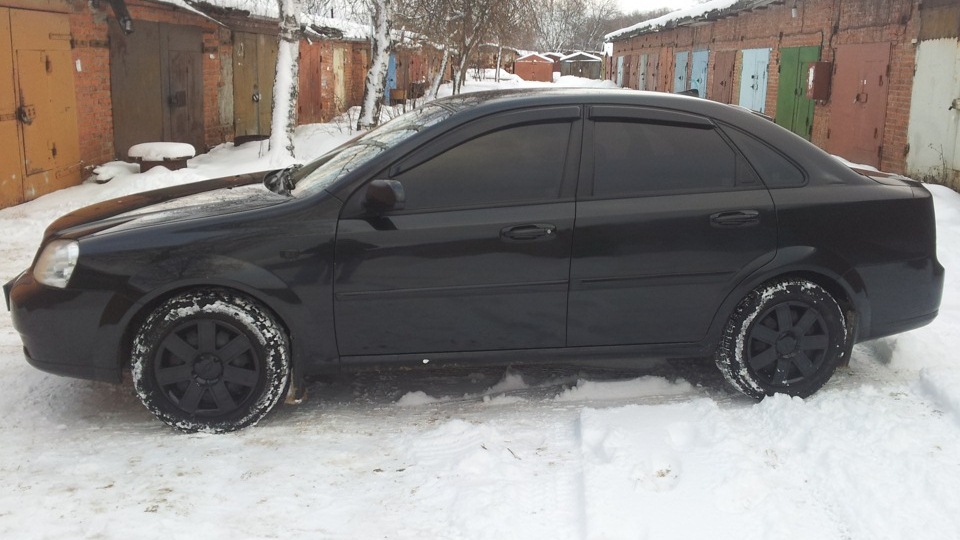 Chevrolet Lacetti седан зимой