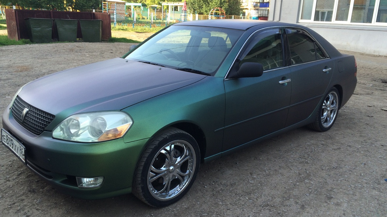 Toyota Mark II (110) 2.0 бензиновый 2002 | ЗеЛеНыЙ ХаМеЛеОн на DRIVE2