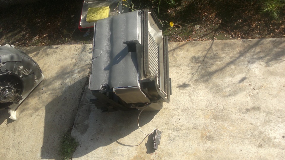 Чистка печки со снятием торпеды + ШВИ — Honda Civic Hatchback (6G), 2 л ...