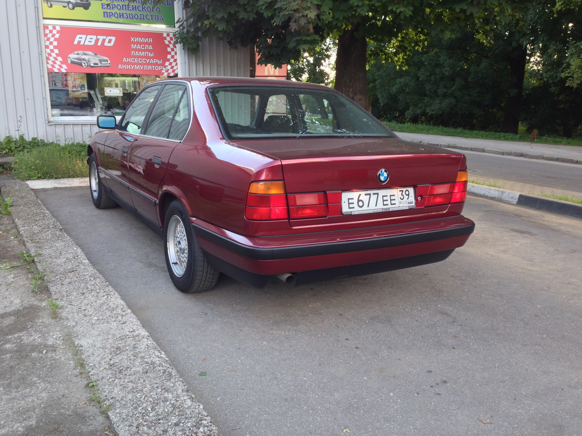 BMW e34 Calypsorot