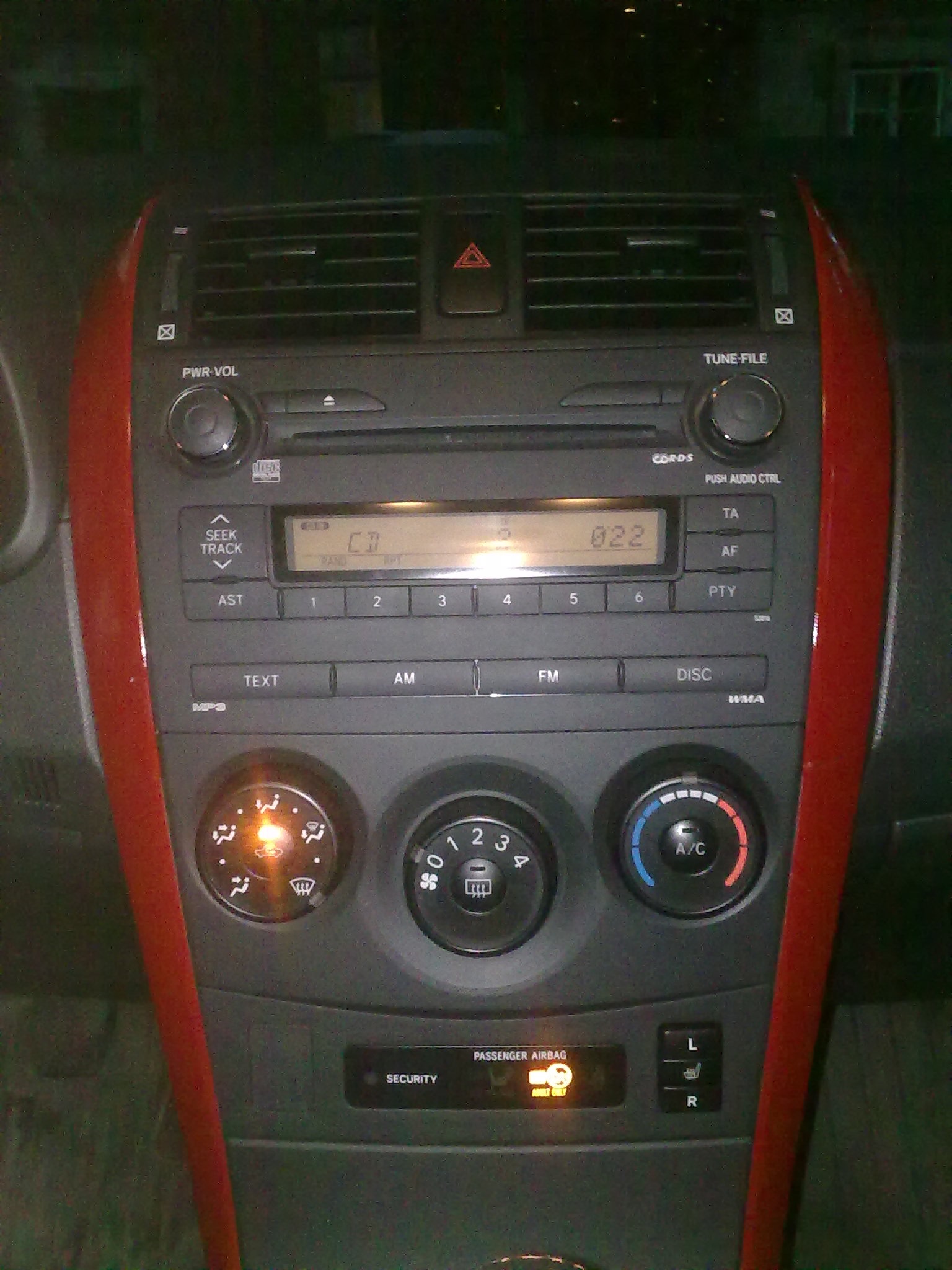         Toyota Corolla 16 2007 