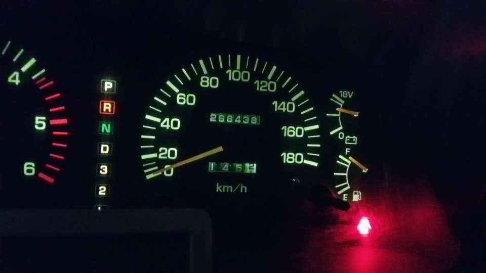 Замена подсветки табло спидометра — DRIVE2
