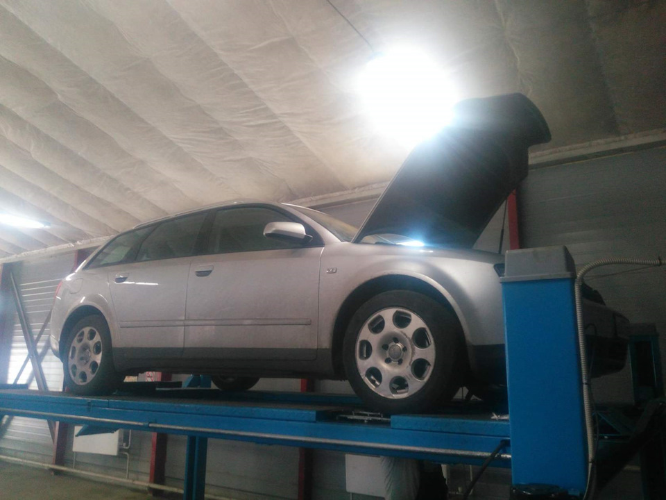 Audi — замена гофры выхлопной системы — WTA Service club на DRIVE2