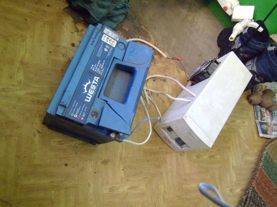 перегорела лампочка панели. и сдох АКБ — LADA Калина универсал, 1,6 л ...