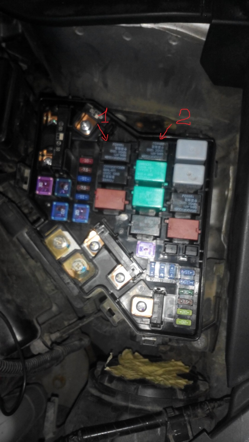 Не крутится вентилятор радиатора часть 2 — Honda CR-V (RE), 2 л, 2008 ...