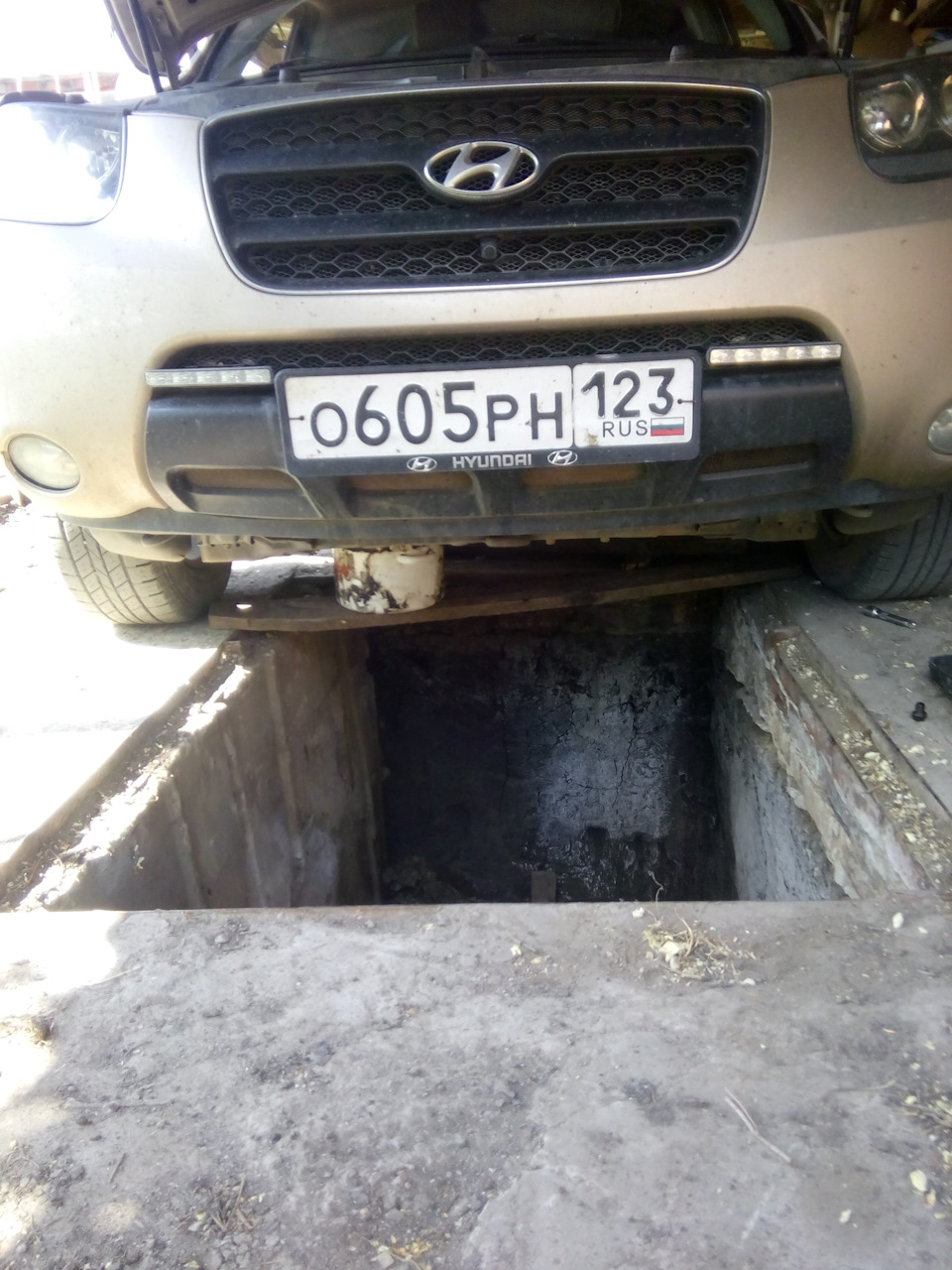Photo from the logbook Hyundai Santa Fe (2G)