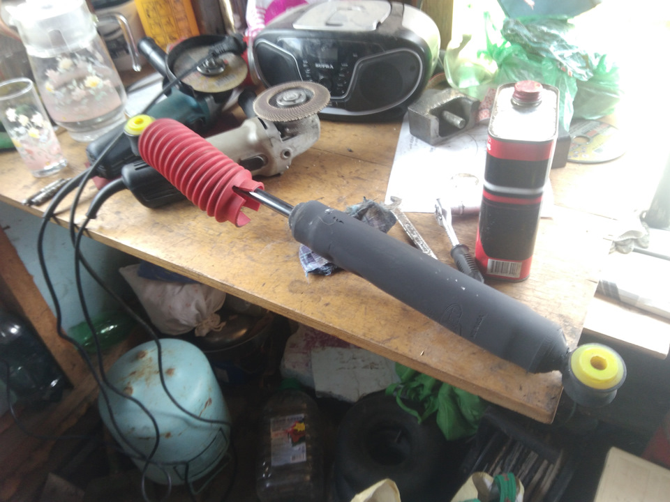 Установка рулевого демпфера — УАЗ 3162 — УАЗ 3162, 2,2 л, 2004 года ...