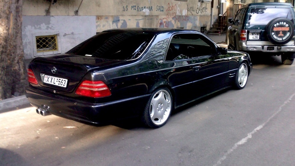 Mercedes Benz cl600 габариты