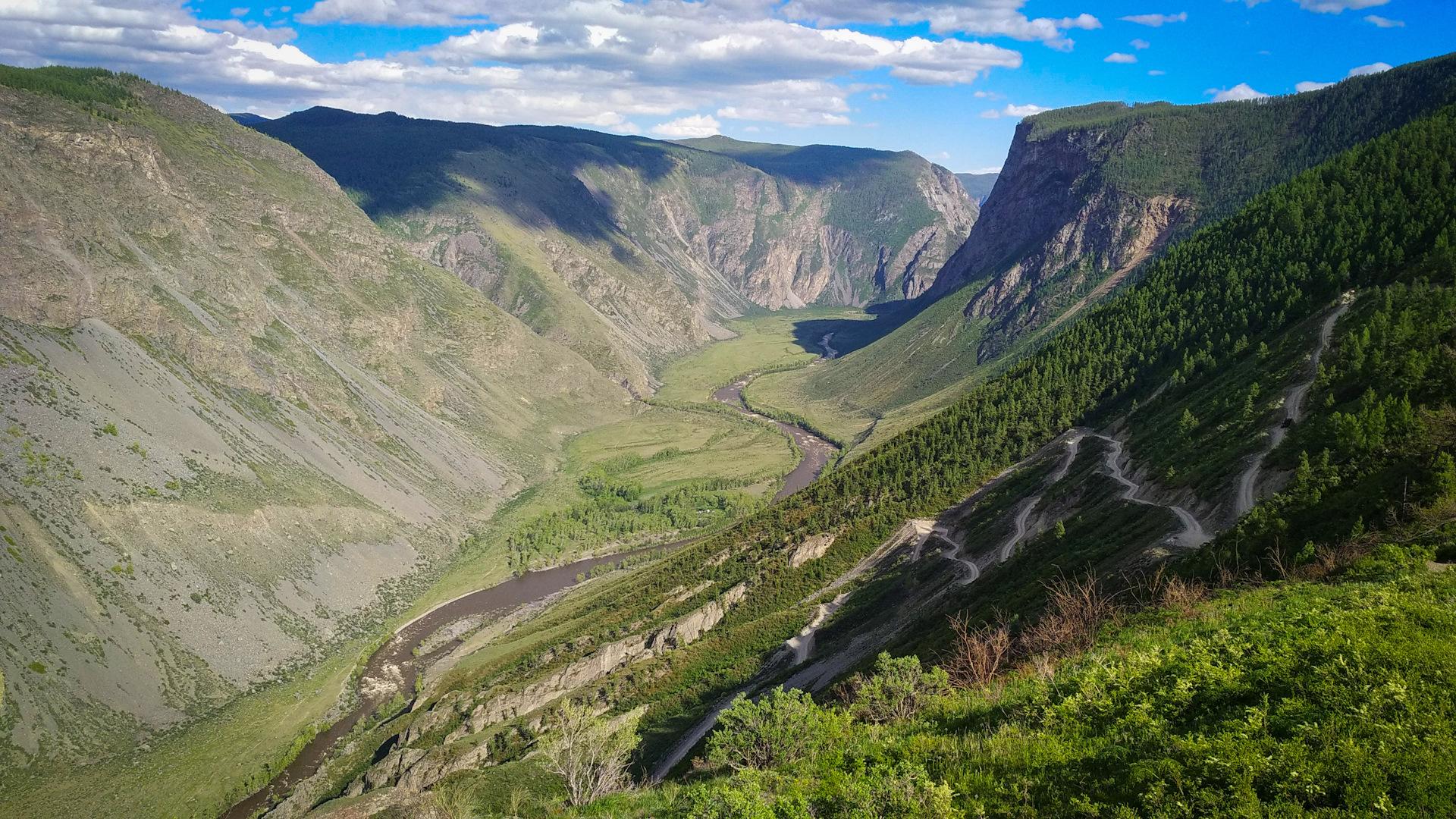 Алтай ущелье Кату Ярык