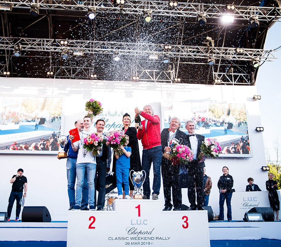 награждение победителей — ALFA ROMEO 6C 2500SS