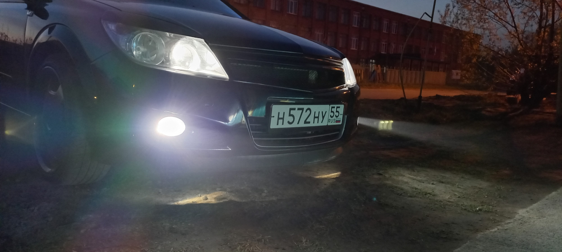Led габариты Philips и настройка птф — Opel Astra H, 1,6 л, 2007 года ...