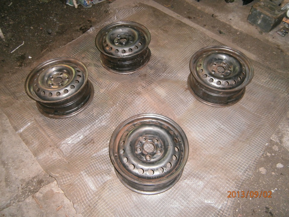 Дисочки — Volkswagen Transporter T4, 2,5 л, 1997 года | колёсные диски ...