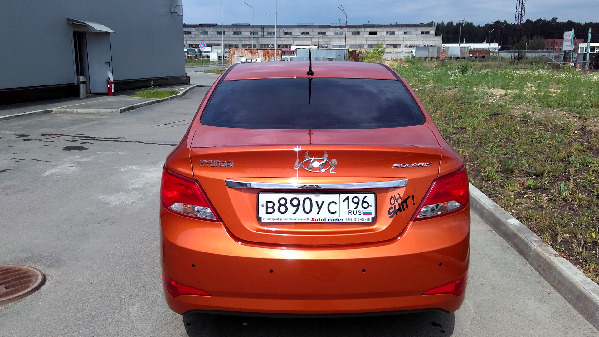 Hyundai Solaris 1.6 бензиновый 2015 | Рыжая Чертовка на DRIVE2