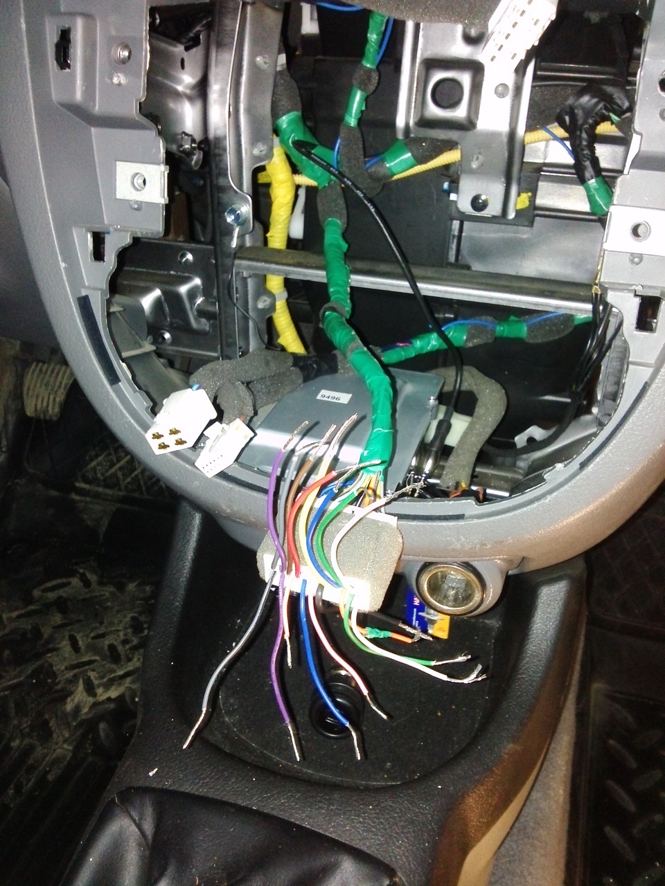 Установил PIONEER DEH-1600UBG — Daewoo Gentra, 1,5 л, 2013 года ...