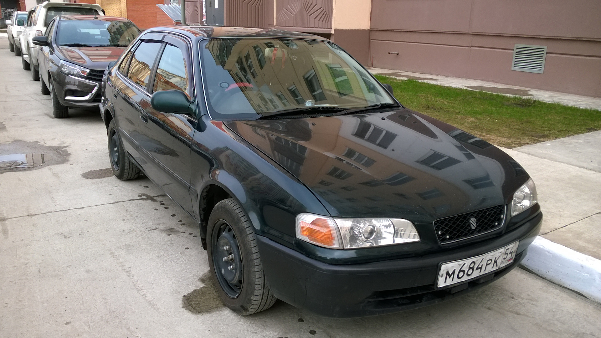 Toyota Sprinter (110) 1.5 бензиновый 1995 | изумрудный жемчуг на DRIVE2