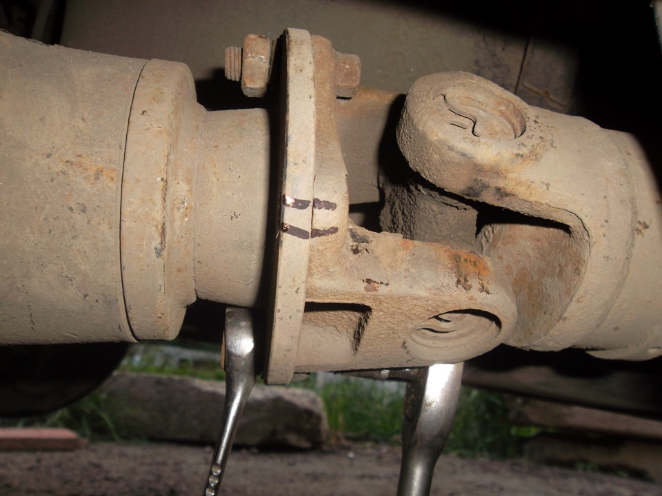 Демонтаж кардана Портер 2 — Hyundai Porter II (4G), 2,5 л, 2012 года ...
