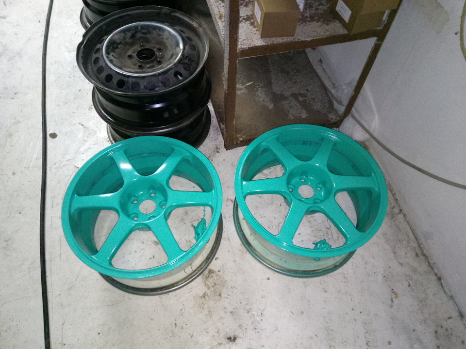 Покраска дисков — Toyota GT86, 2 л., 2012 года | колёсные диски | DRIVE2