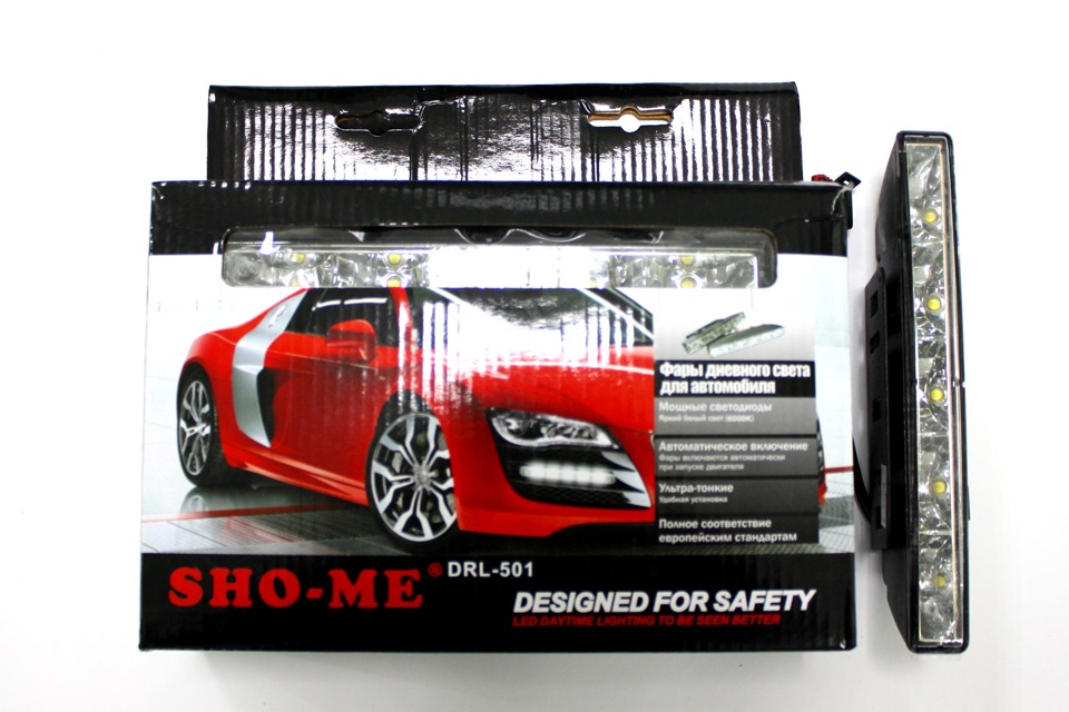 Ходовые огни или фары дневного света Sho Me DRL-501 — Mitsubishi Lancer ...