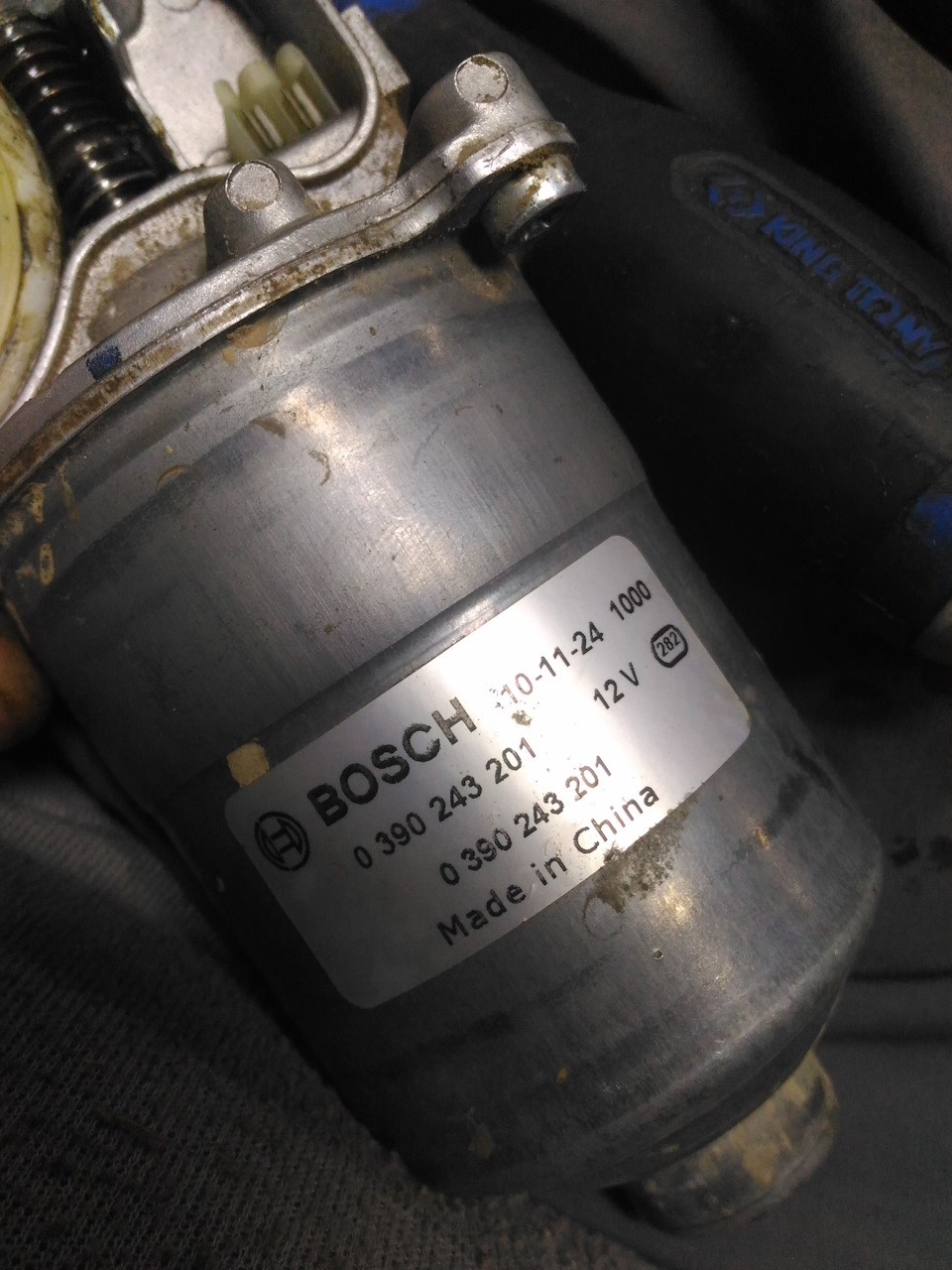 0390243201 Мотор стеклоочистителя BOSCH | Запчасти на DRIVE2