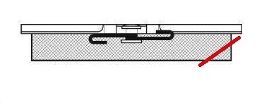 Обточить примерно как показывает красная линия. — Volkswagen Passat Variant (B3)