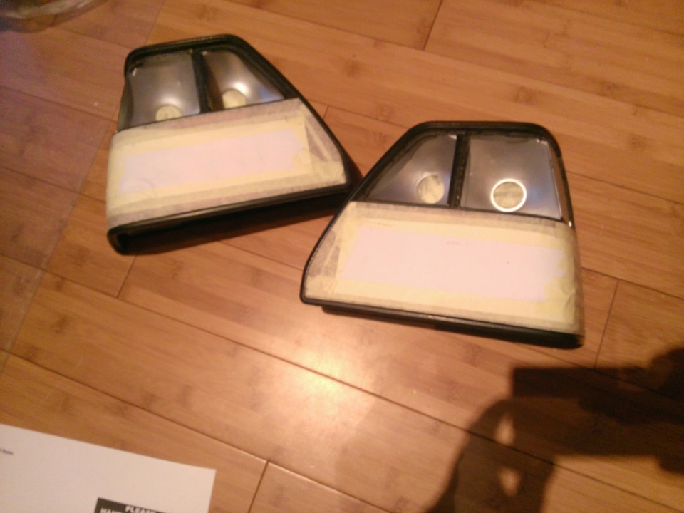 заклеиваем — Volkswagen Golf GTI Mk2