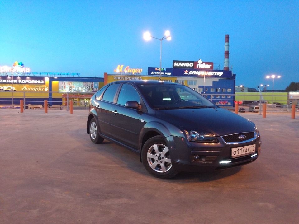 Ночные фото после полировки — Ford Focus Hatchback II, 1,8 л, 2007 года ...