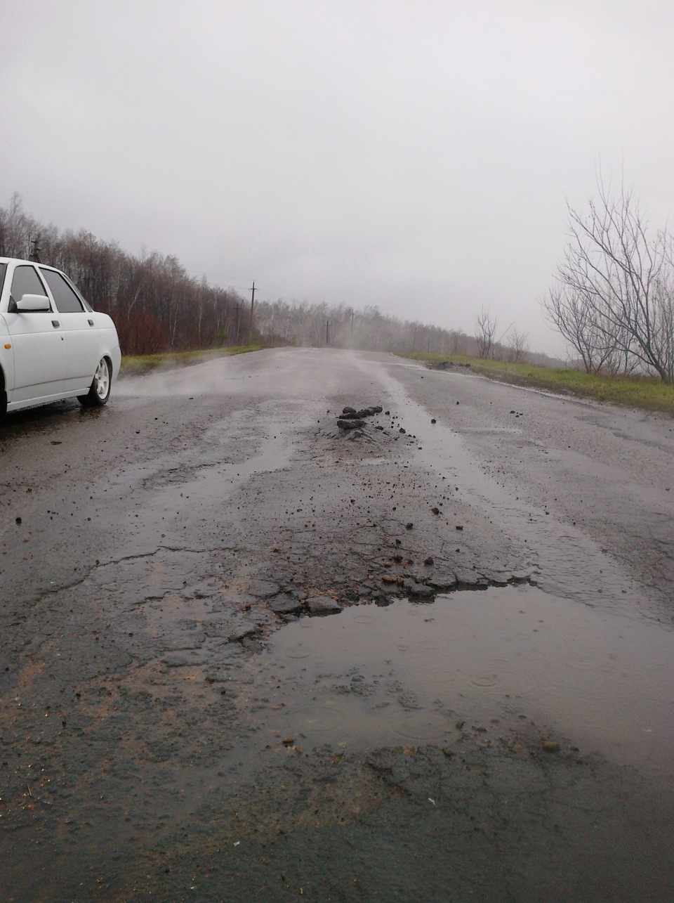 Пробил бак или долбаные дороги… — Lada Приора седан, 1,6 л, 2010 года |  поломка | DRIVE2