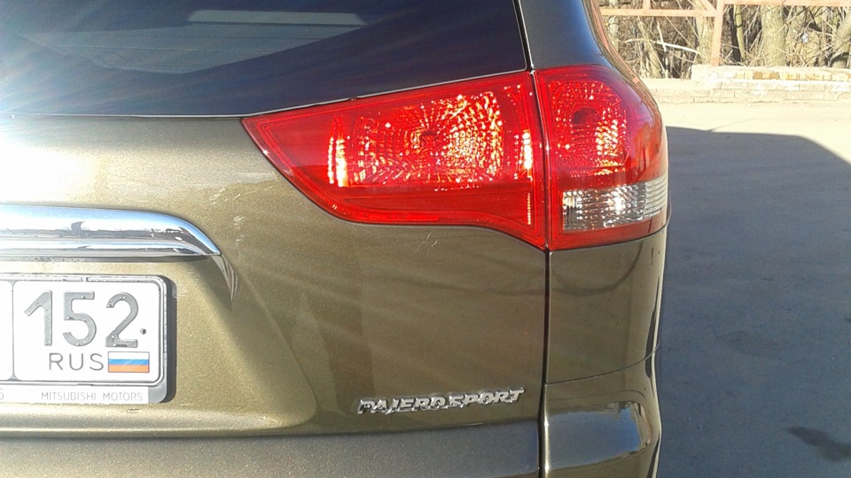 Заправки в Крыму(временная) — Mitsubishi Pajero Sport (2G), 2,5 л ...