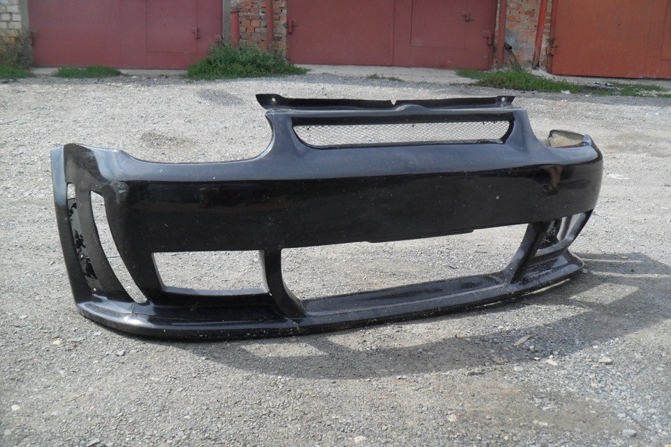 переделка бампера — Volkswagen Golf Mk4, 2 л, 2000 года | кузовной ...