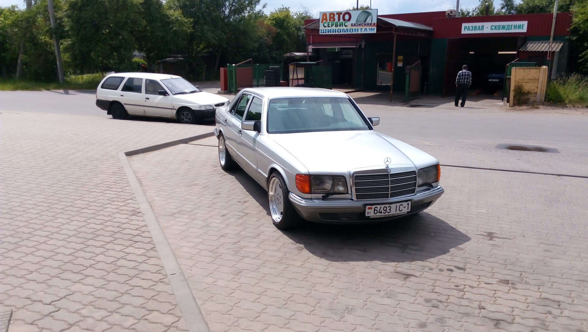 всё про ремонт мерседес w126