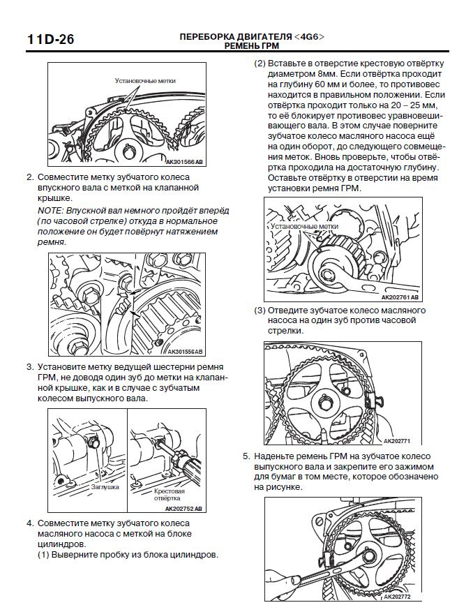 Картинки МЕТКИ ГРМ 5Е FE
