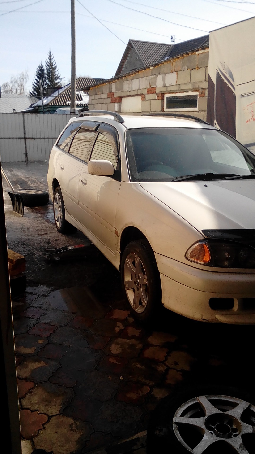 #12 Готовимся к лету — Toyota Caldina (210), 1,8 л, 1998 года ...