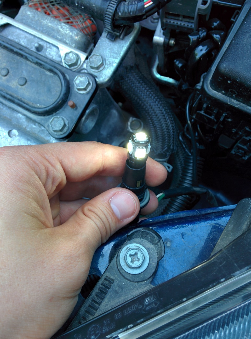 90db3b4s 960 замена подсветки заднего номера