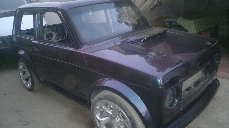 примерил воздухозаборник .врод норм) — Lada 4x4 3D