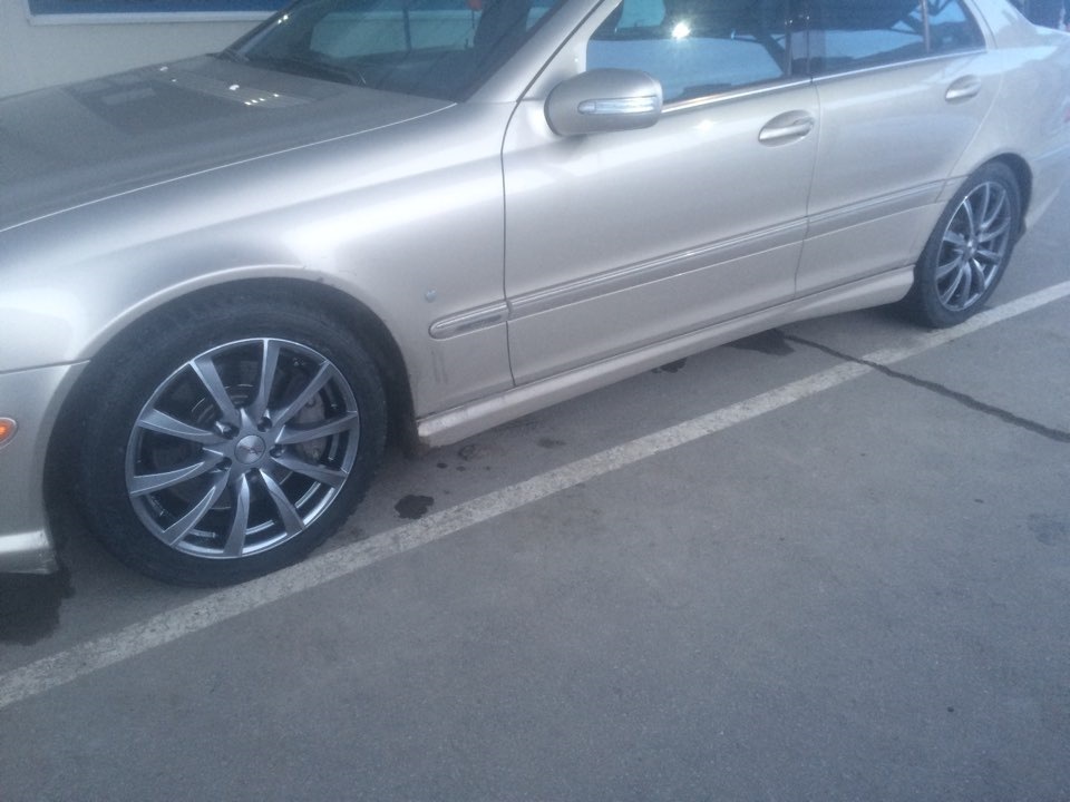 Диски на w203 — DRIVE2