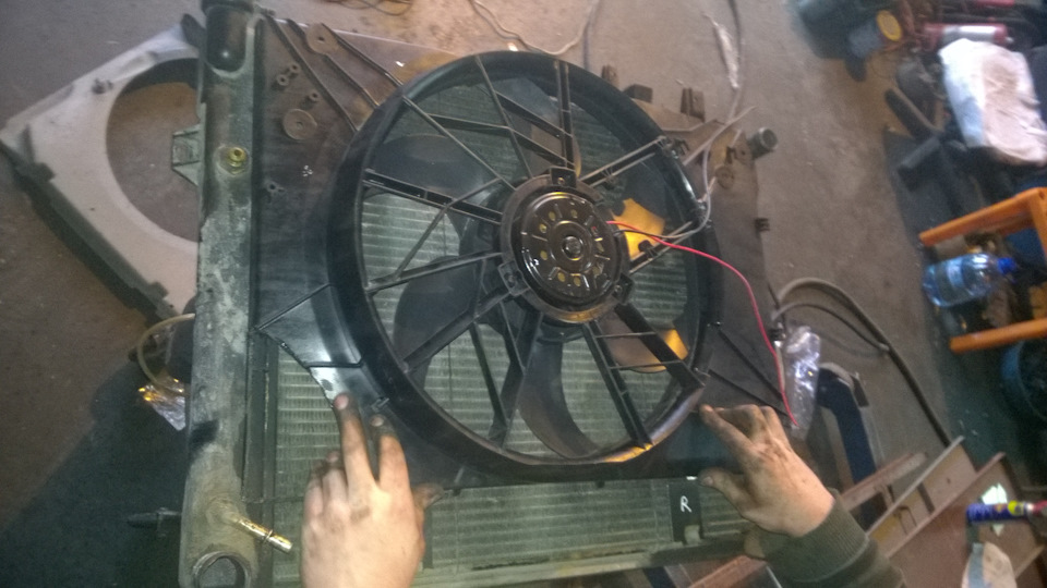 Установка электровентилятора вместо вискомуфты — DRIVE2