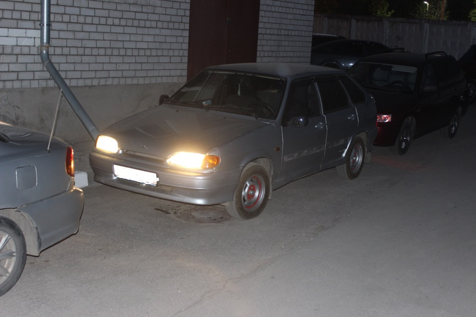 светодиоды в габариты, как ДХО. По-новому. — LADA 2114, 1,6 л., 2010 ...