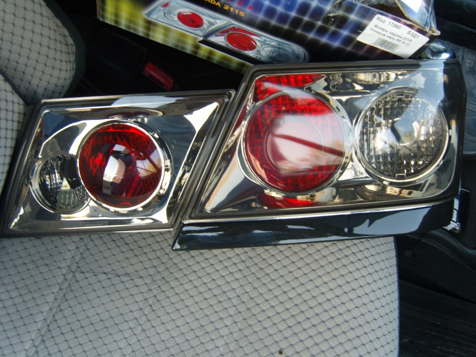 Доработка задних фонарей — Lada 2115, 1,5 л, 2002 года | своими руками ...