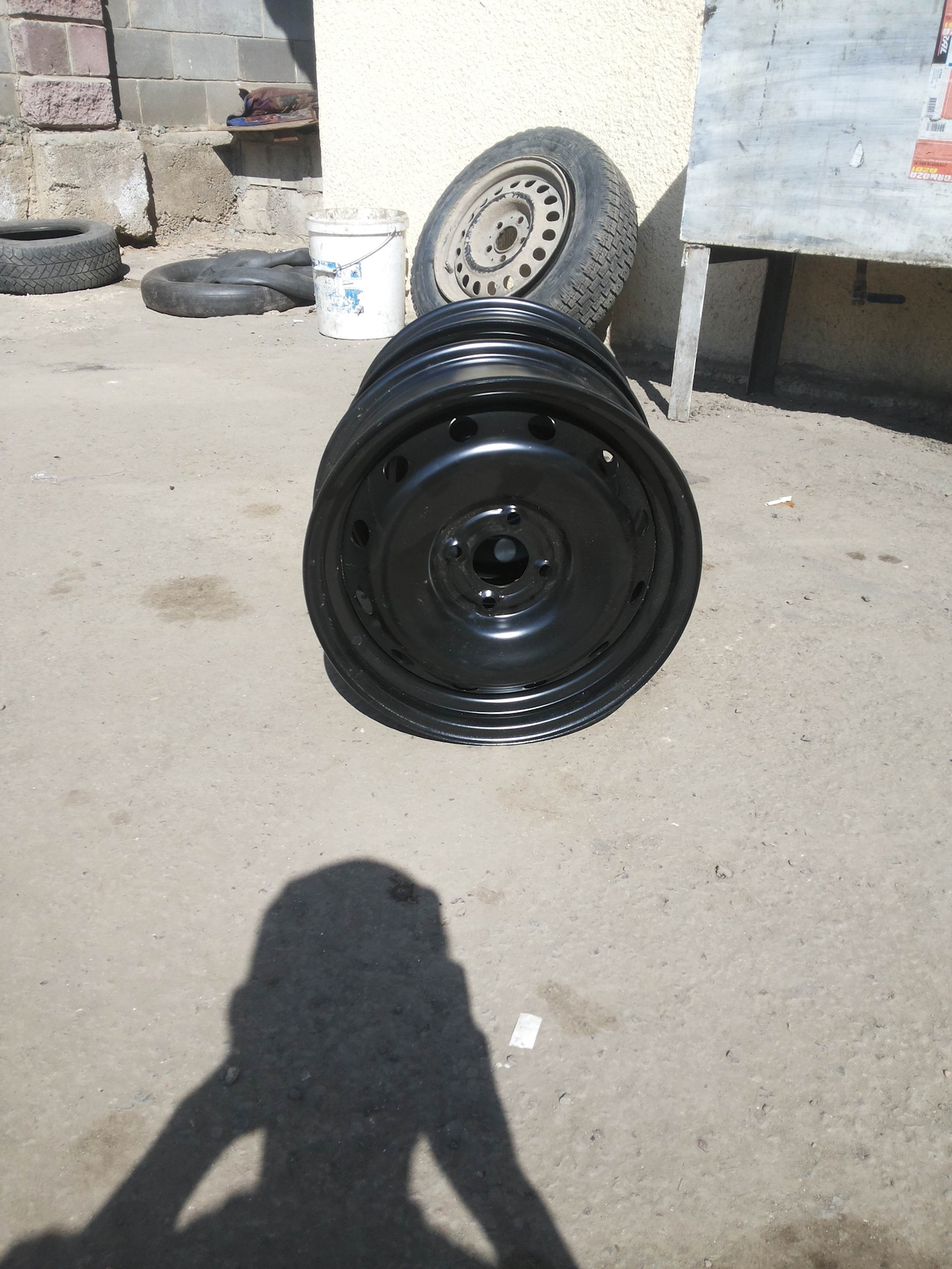 Покупка комплекта дисков для зимней резины — Hyundai Solaris, 1,6 л ...