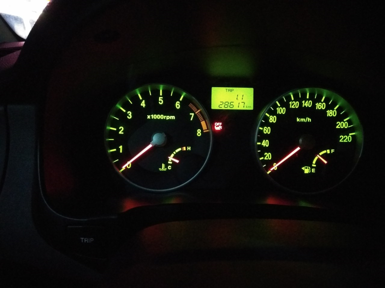 Щиток приборов от Accent'a (Часть 1)… — KIA Rio (2G), 1,4 л, 2010 года ...