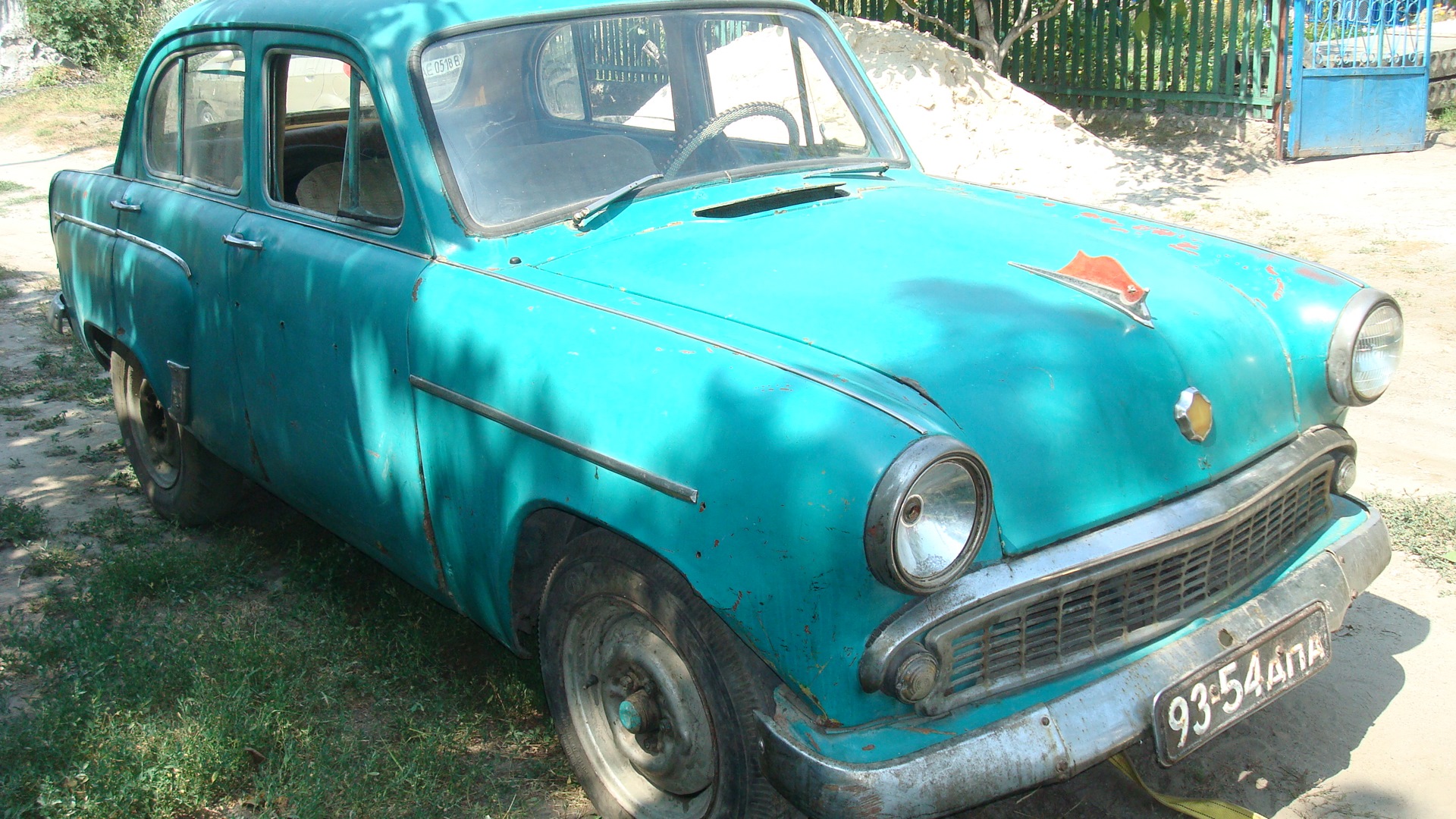 Москвич 407 1.3 бензиновый 1958 | что тут скажешь?! РЕТРО! на DRIVE2