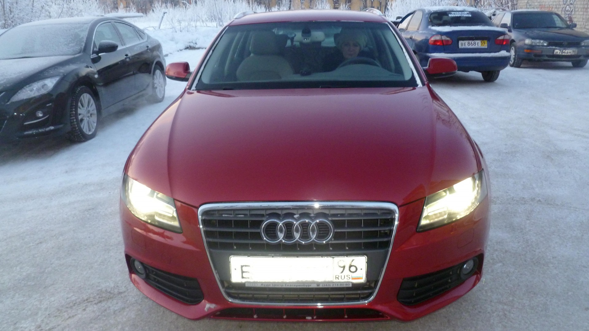 Audi A4 Avant (B8) 1.8 дизельный 2011 | 1.8 гранатовый перламутр на DRIVE2