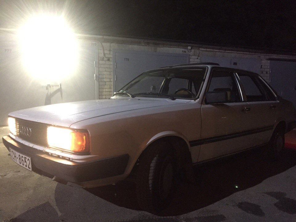 Тормоза + удаление рыжиков с кузова — Audi 80 (B2), 1,8 л, 1984 года ...