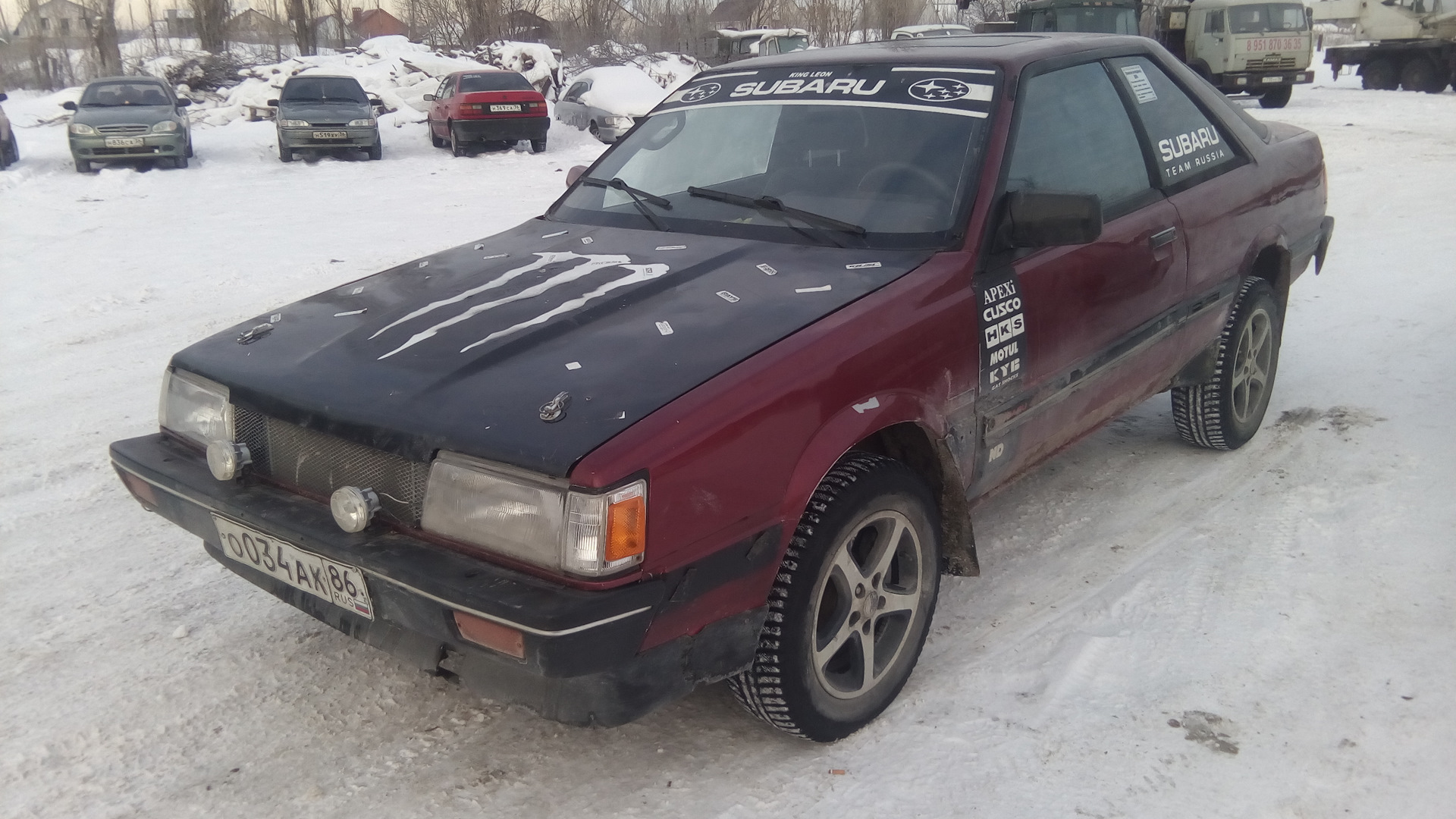 Subaru Leone (3G) 3.3 бензиновый 1988 | франкенштейн на DRIVE2