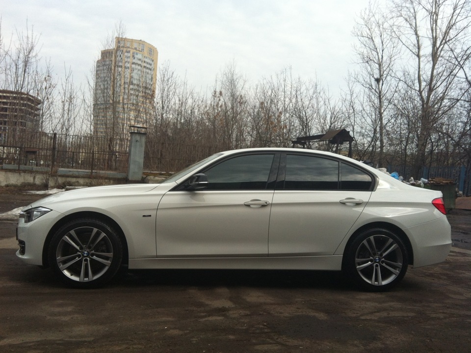 Тонировка + - BMW 3 series (F30), 2 л, 2014 года стайлинг DRIVE2