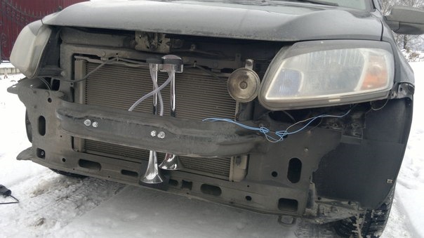 компрессорный сигнал — Lada Гранта (1G), 1,6 л, 2014 года | своими ...