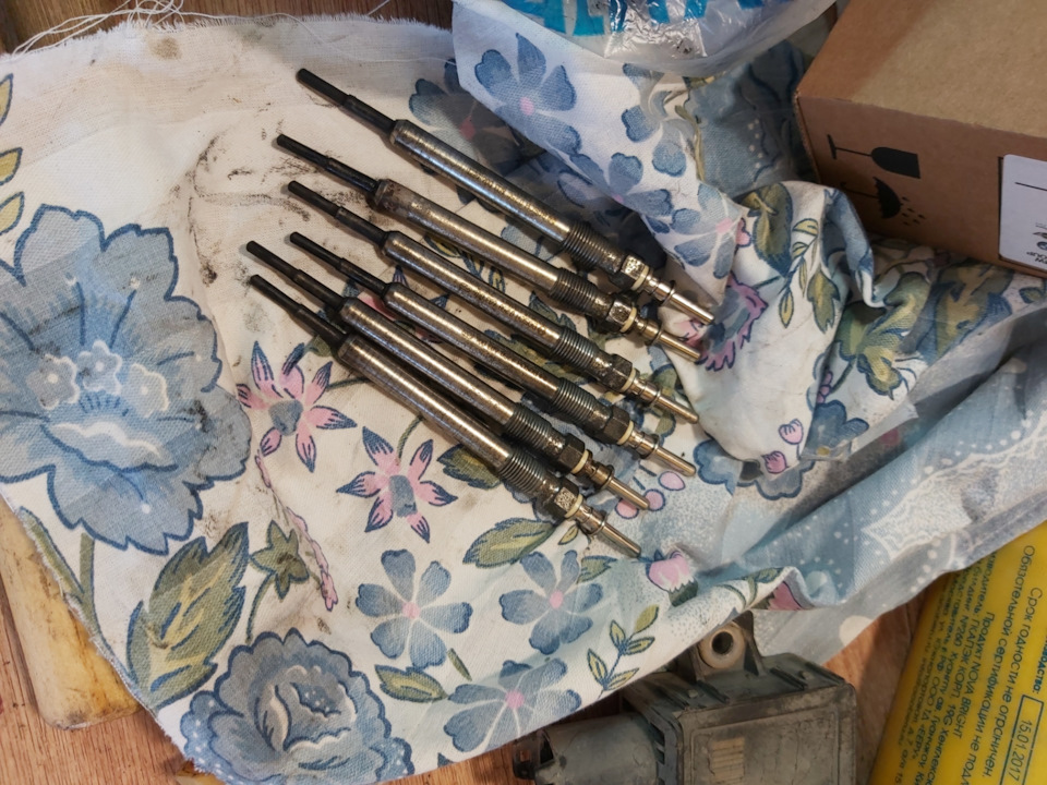 Замена свечей накала, блока управления свечами, обслуживание системы ...