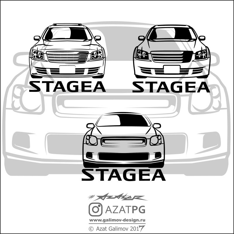 Nissan stagea схема