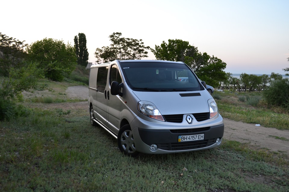 Самодельные пороги. — Renault Trafic (2G), 2 л, 2007 года | тюнинг | DRIVE2